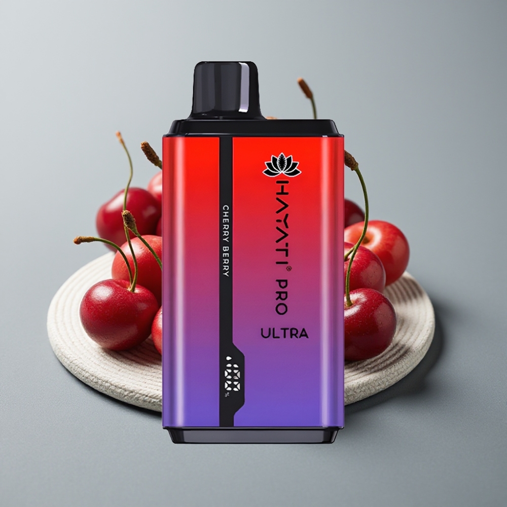 Hayati Pro Ultra 15000 Puffs 2×12ml 2% Cereja e Frutas Silvestres vape Portugal