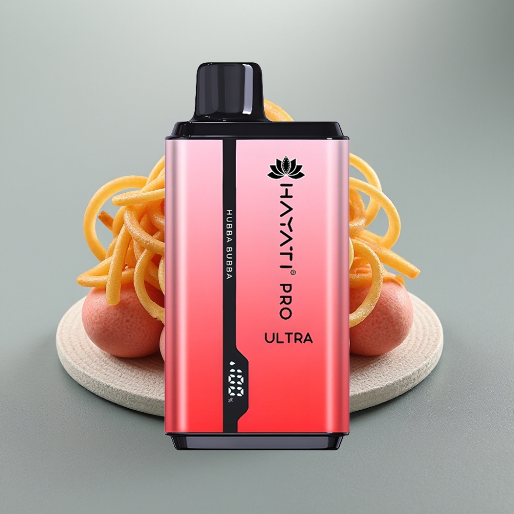 Hayati Pro Ultra 15000 Puffs 2×12ml 2% Hubba Bubba vape Portugal