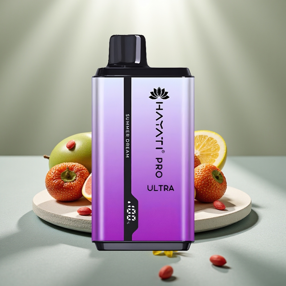 Hayati Pro Ultra 15000 Puffs 2×12ml 2% Sabor Sonho de Verão vape Portugal
