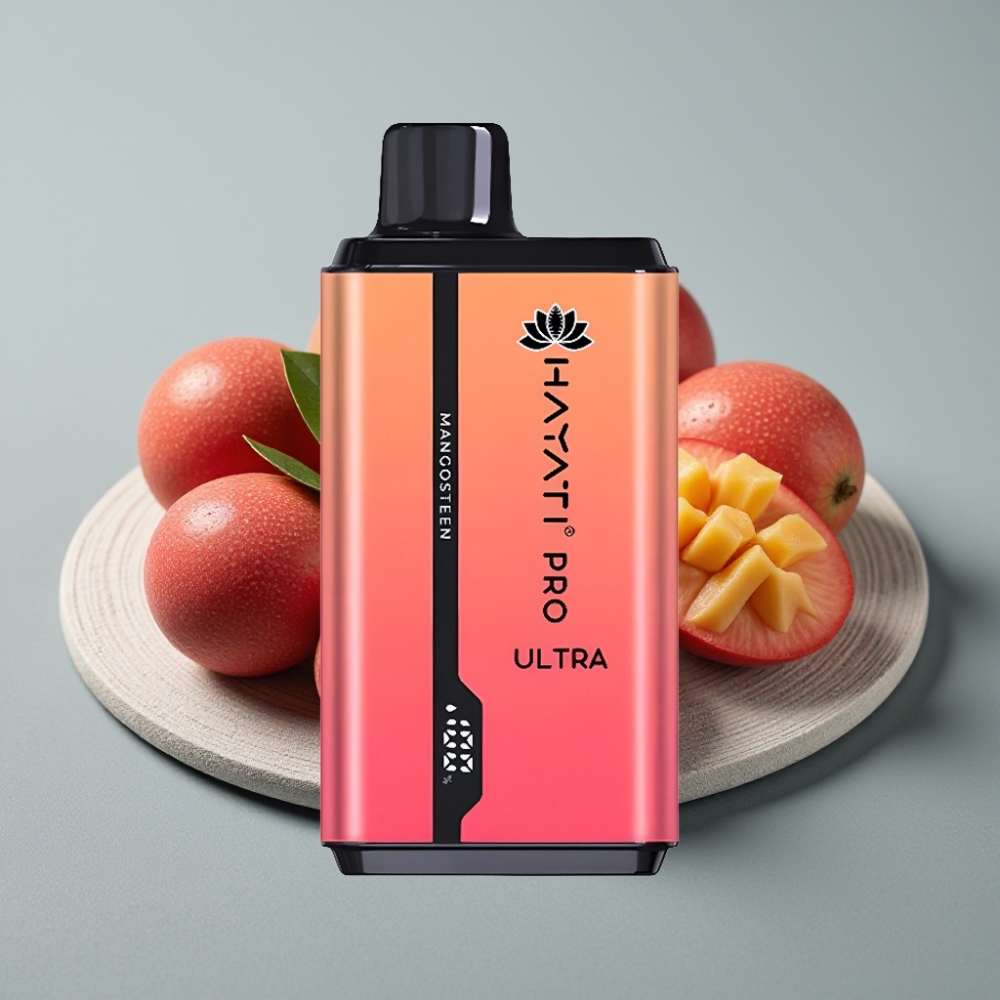 Hayati Pro Ultra 15000 Puffs Mangostão 24ml 2% Nicotina vape Portugal