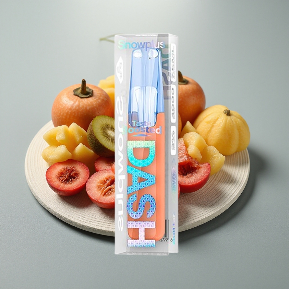 Snowplus Dash 4000 Puffs Dispositivo Descartável Atomizador Cerâmico Sabor Touro Gelo