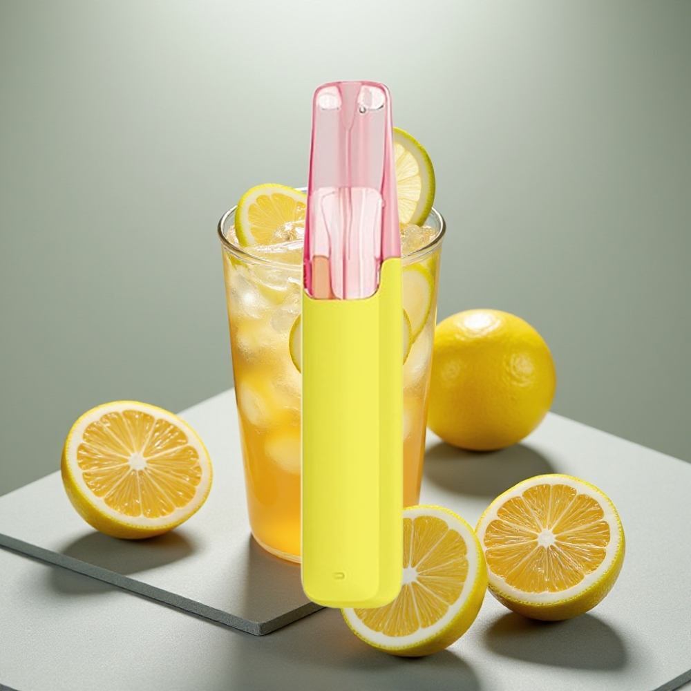 Snowplus Dash 4000 Puffs Dispositivo Descartável Chá Gelado de Limão Cerâmico 7,5 ml