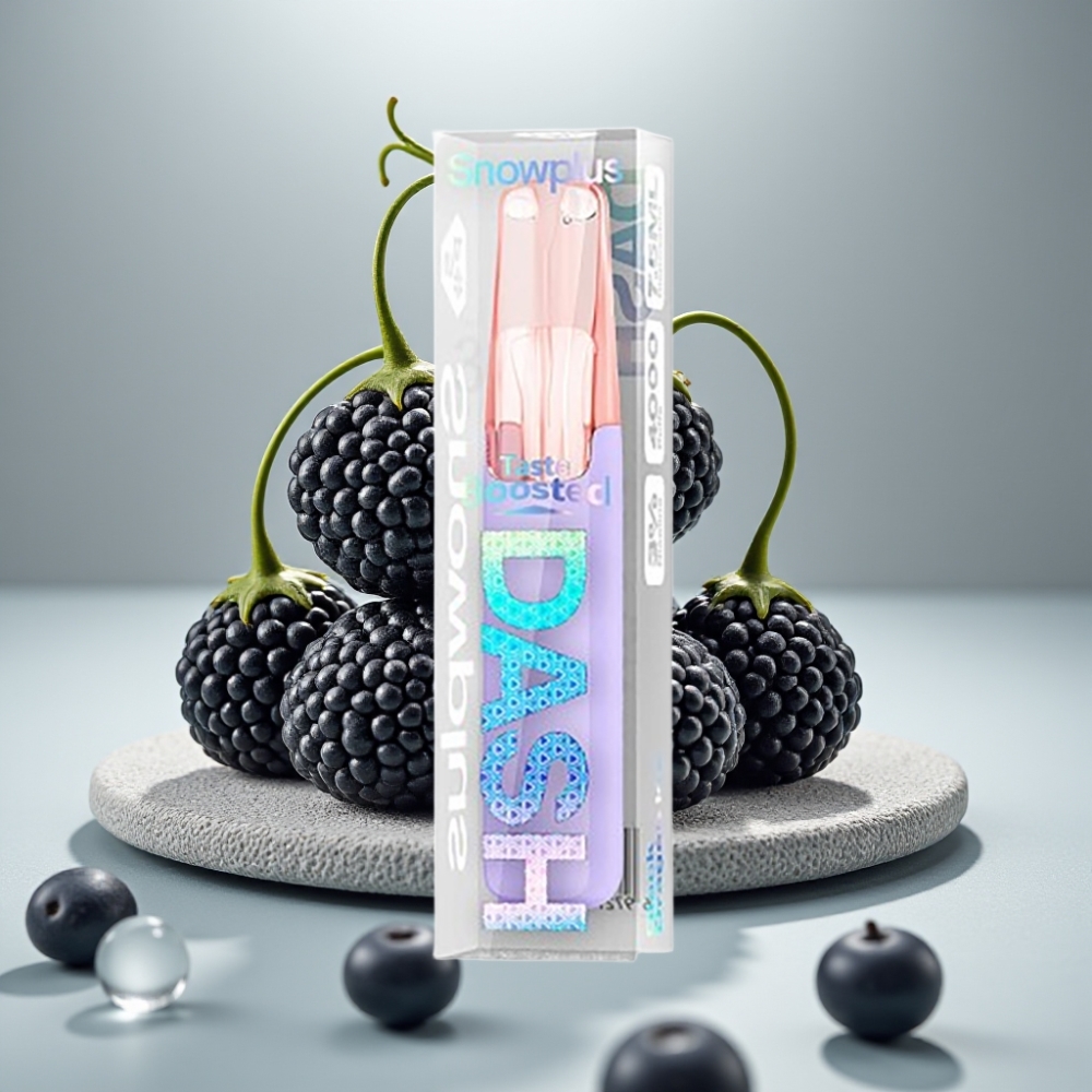 Snowplus Dash 4000 Puffs Dispositivo Descartável Dragão Negro Gelo Cerâmico 7.5ml