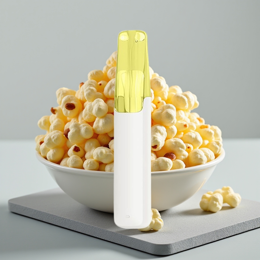 Snowplus Dash 4000 Puffs Dispositivo Descartável Pipoca Baunilha 7,5 ml Cerâmico 530 mAh