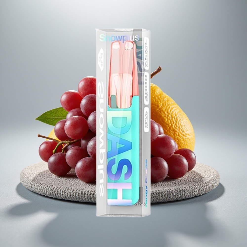 Snowplus Dash 4000 Puffs Dispositivo Descartável Uva Tangy, 7.5 ml, 530 mAh