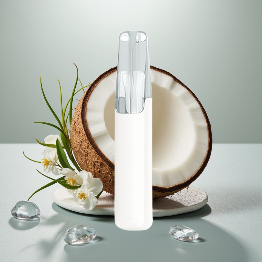 Snowplus Dash 4000 Puffs Dispositivo Descartável Água de Coco 7,5 ml 5% Nicotina Cerâmico