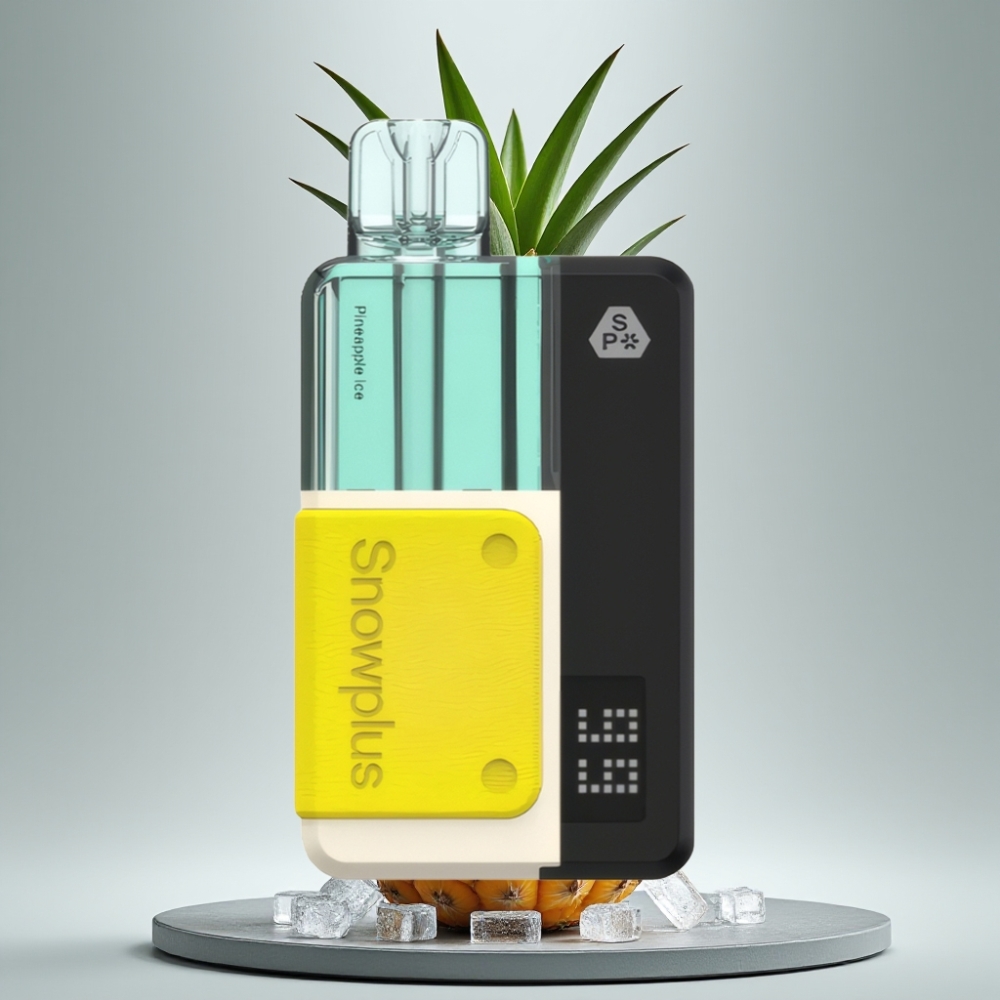 Snowplus Swift 15000 Puffs Pod Kit Abacaxi Gelo Dual Mesh 1000mAh 2+10ml