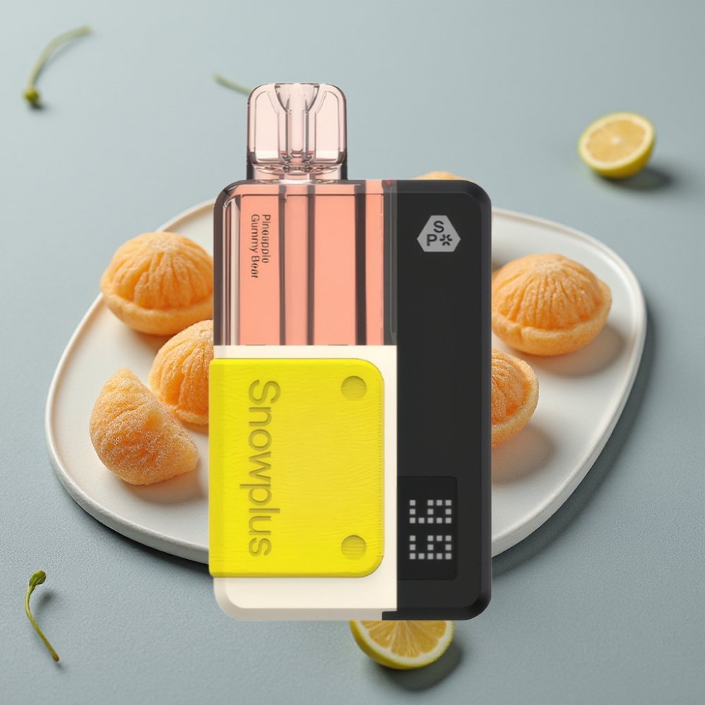 Snowplus Swift 15000 Puffs Pod Kit Abacaxi Ursinho de Goma Dual Mesh 1000mAh