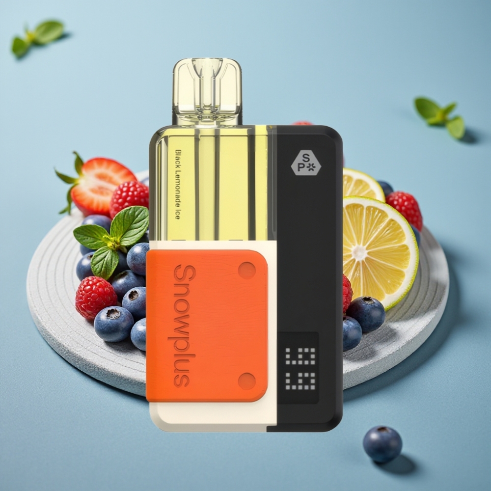 Snowplus Swift 15000 Puffs Pod Kit Azul Limão Razz Dual Mesh 1000mAh 2+10ml