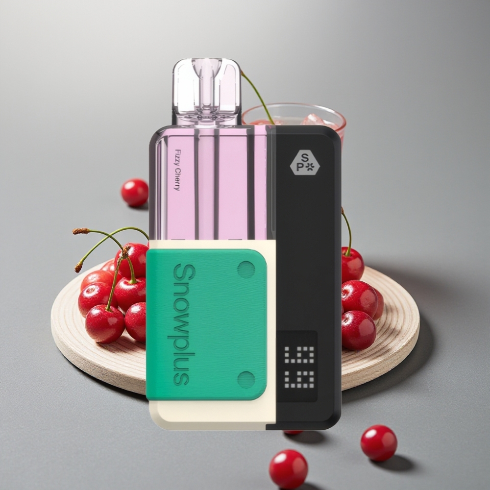 Snowplus Swift 15000 Puffs Pod Kit Fizzy Cherry Dual Mesh 1000mAh 2+10ml