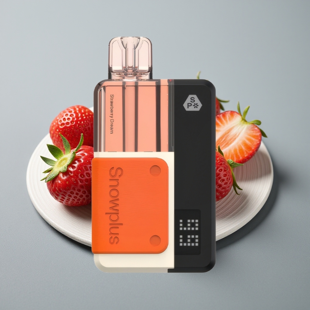 Snowplus Swift 15000 Puffs Pod Kit Sonho de Morango Dual Mesh 1000mAh 2+10ml