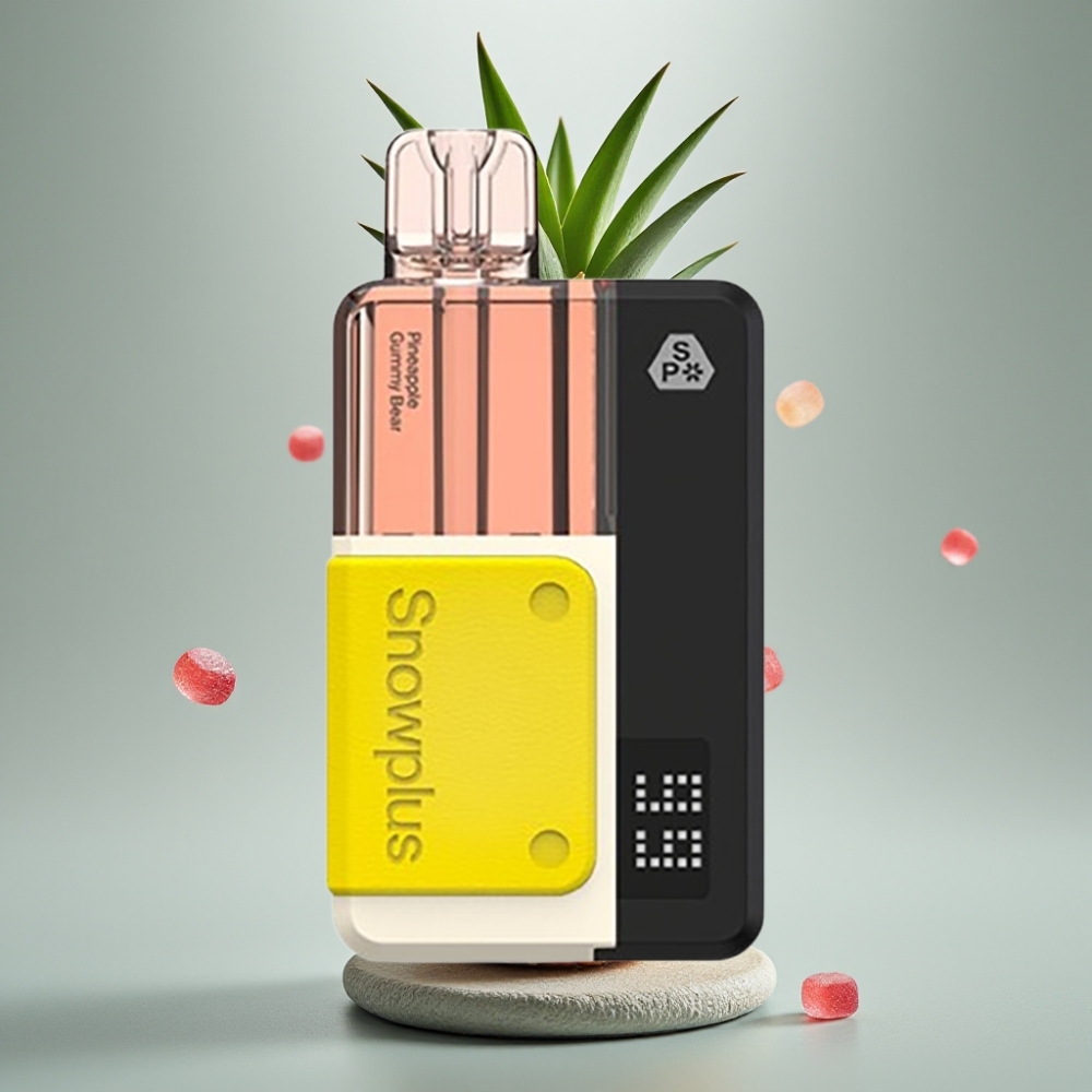 Snowplus Swift 5000 Puffs 1000mAh Dual Mesh 12ml 2% Nic Pineapple Gummy Bear
