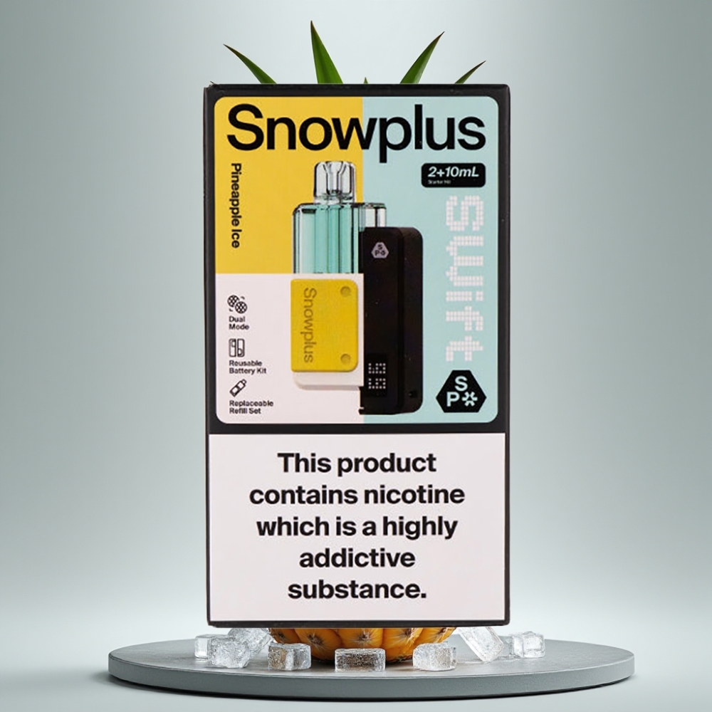 Snowplus Swift 5000 Puffs Dual Mesh 1000mAh Abacaxi Gelo vape Portugal