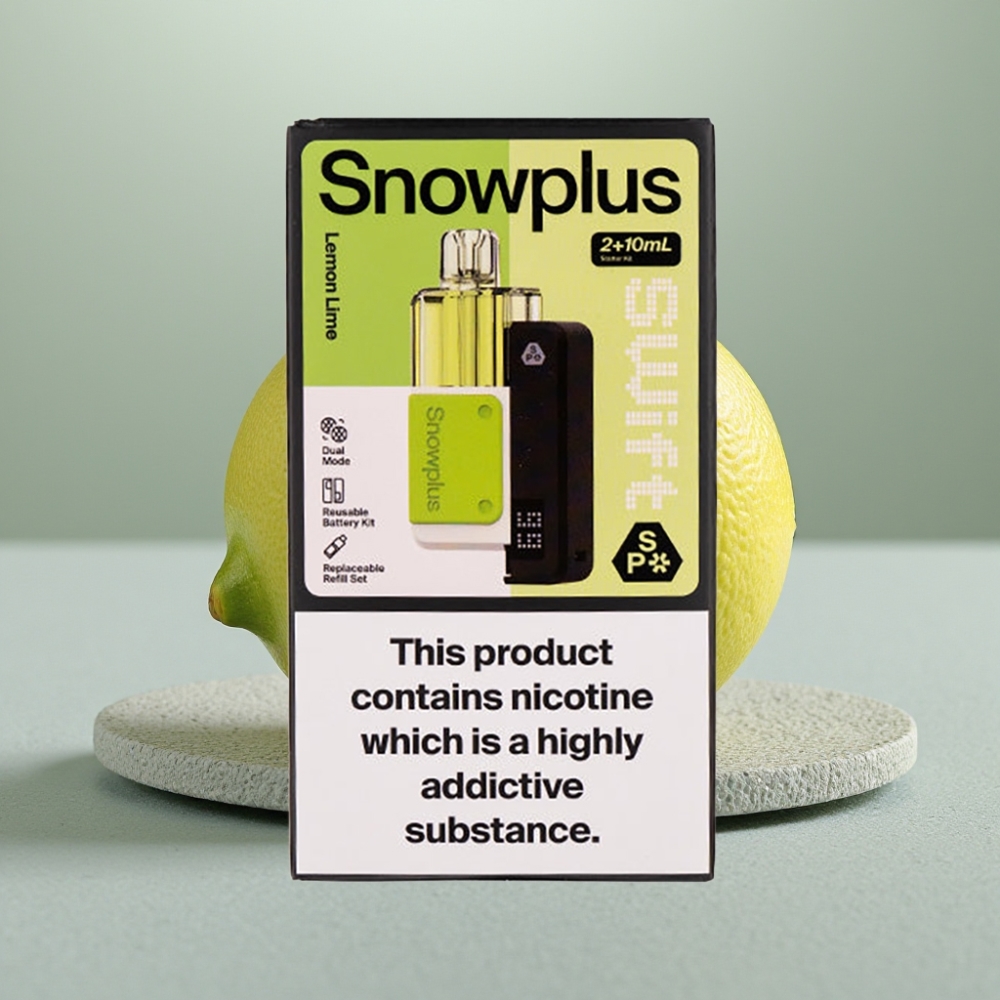 Snowplus Swift 5000 Puffs Dual Mesh 1000mAh Kit Limão Lima vape Portugal