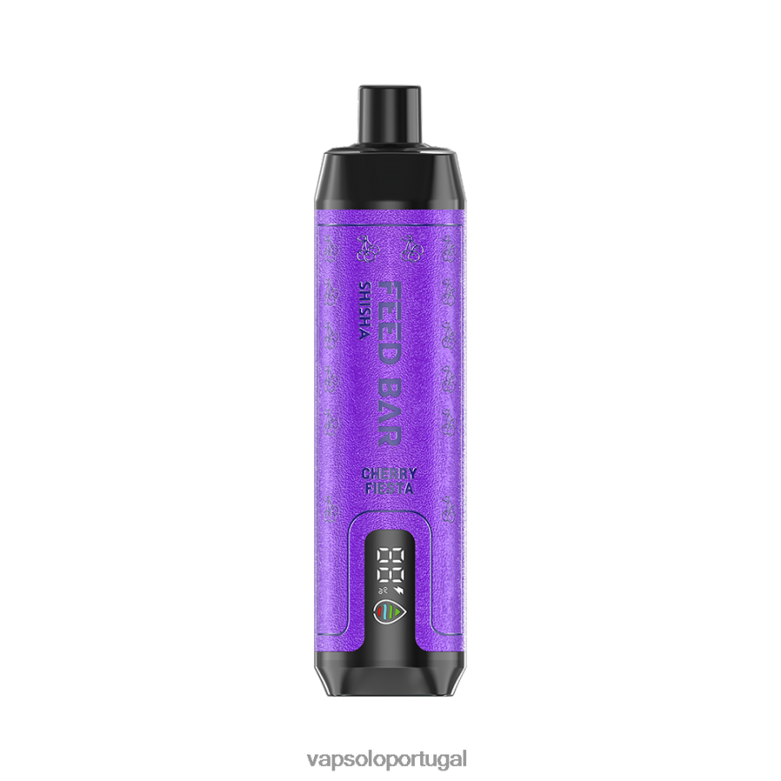VapSolo SHISHA vaporizador descartável festa de cereja V608205 - Vapsolo Nicotina