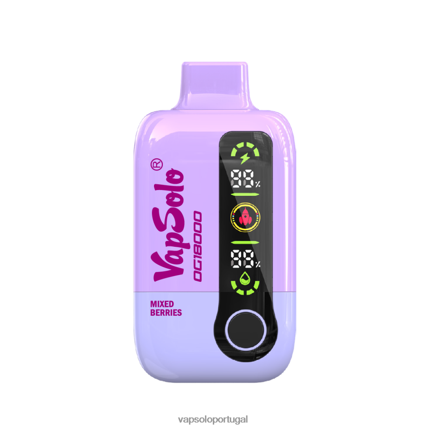 VapSolo DG18000 vaporizador descartável baga mista V6082051 - Vapsolo Comprar