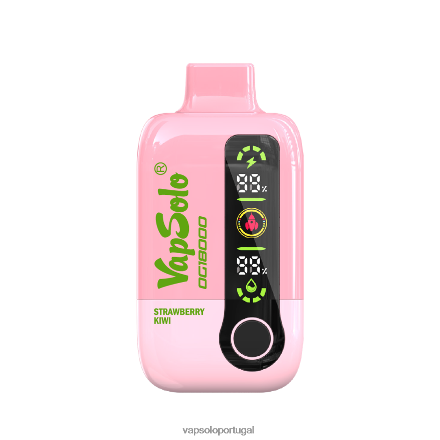 VapSolo DG18000 vaporizador descartável kiwi morango V6082057 - Vapsolo Portugal