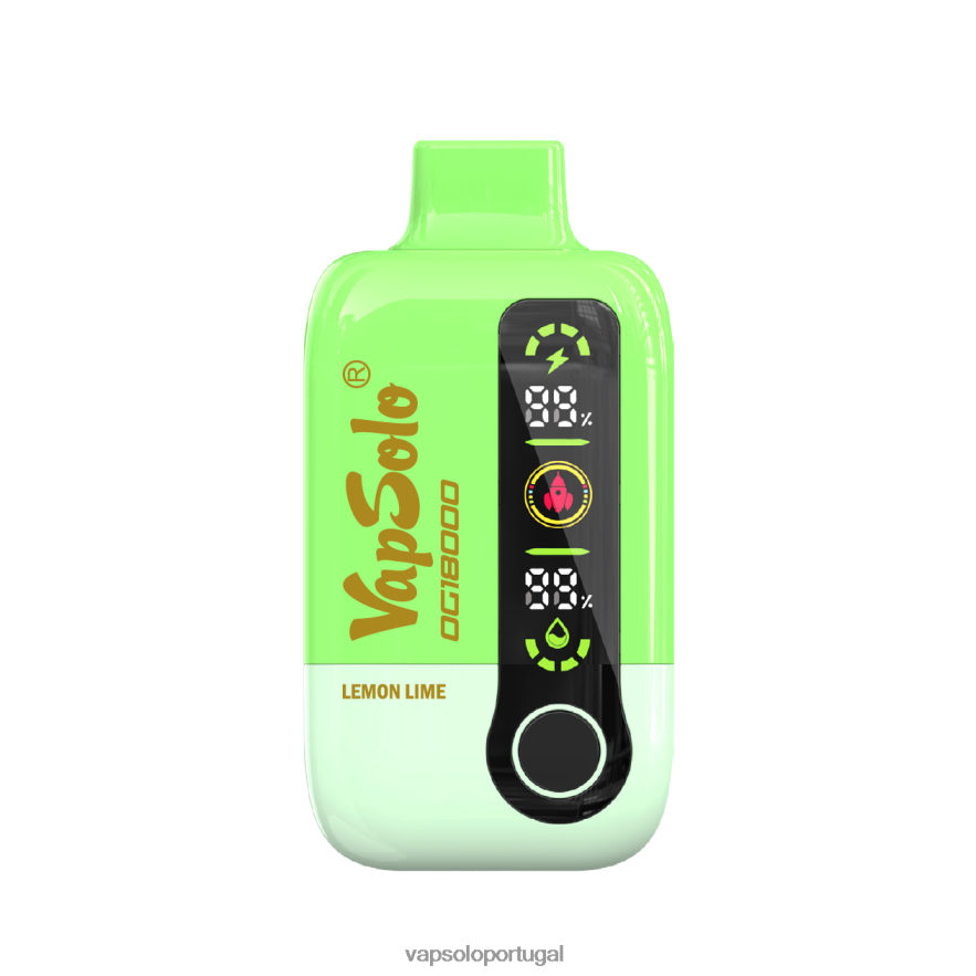 VapSolo DG18000 vaporizador descartável limão V6082050 - Vapsolo Lisbon