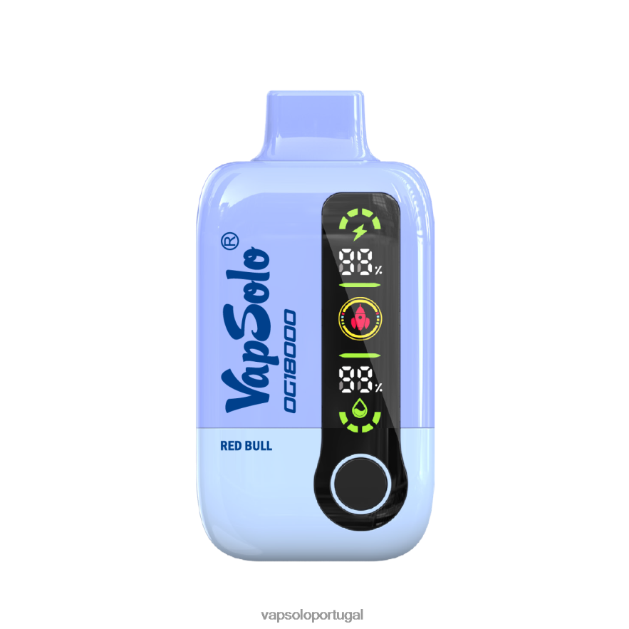 VapSolo DG18000 vaporizador descartável touro vermelho V6082055 - Vapsolo Wholesale