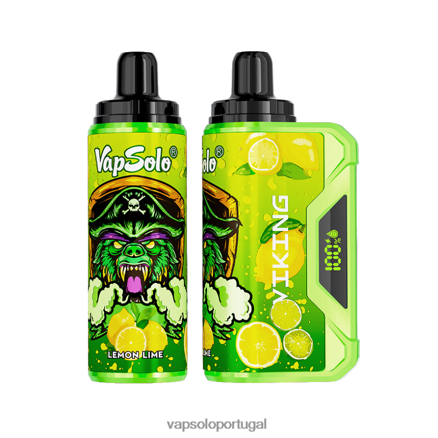 VapSolo VIKING vaporizador descartável limão V6082040 - Vapsolo Disposable