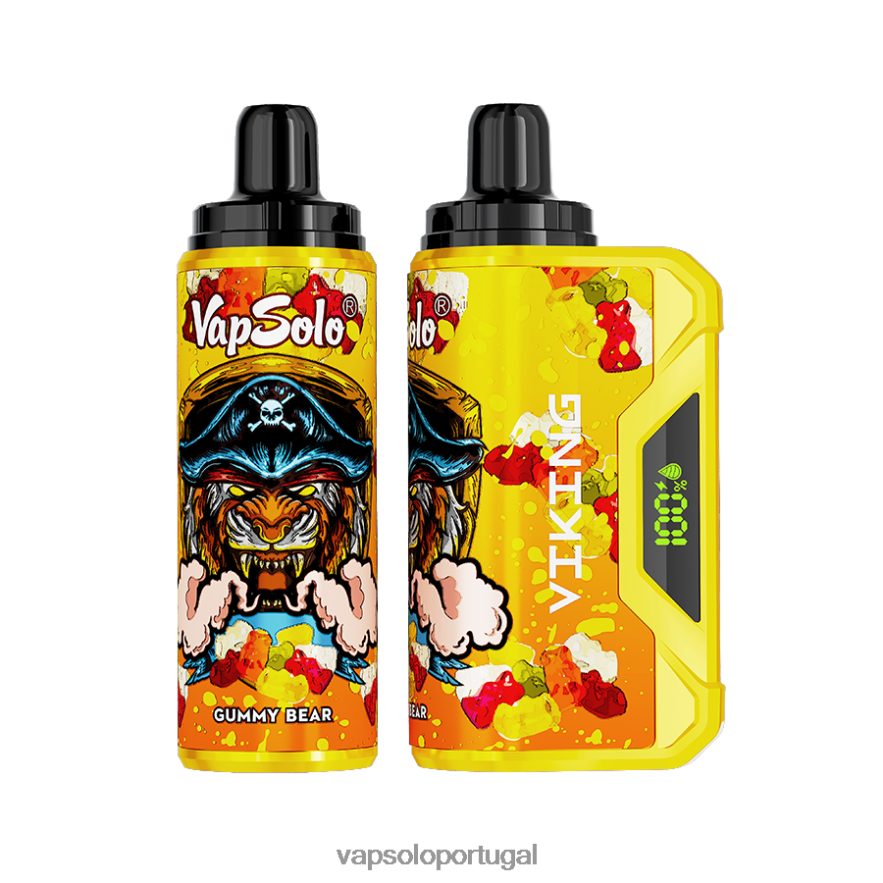VapSolo VIKING vaporizador descartável ursinho de goma V6082039 - Vapsolo Wholesale