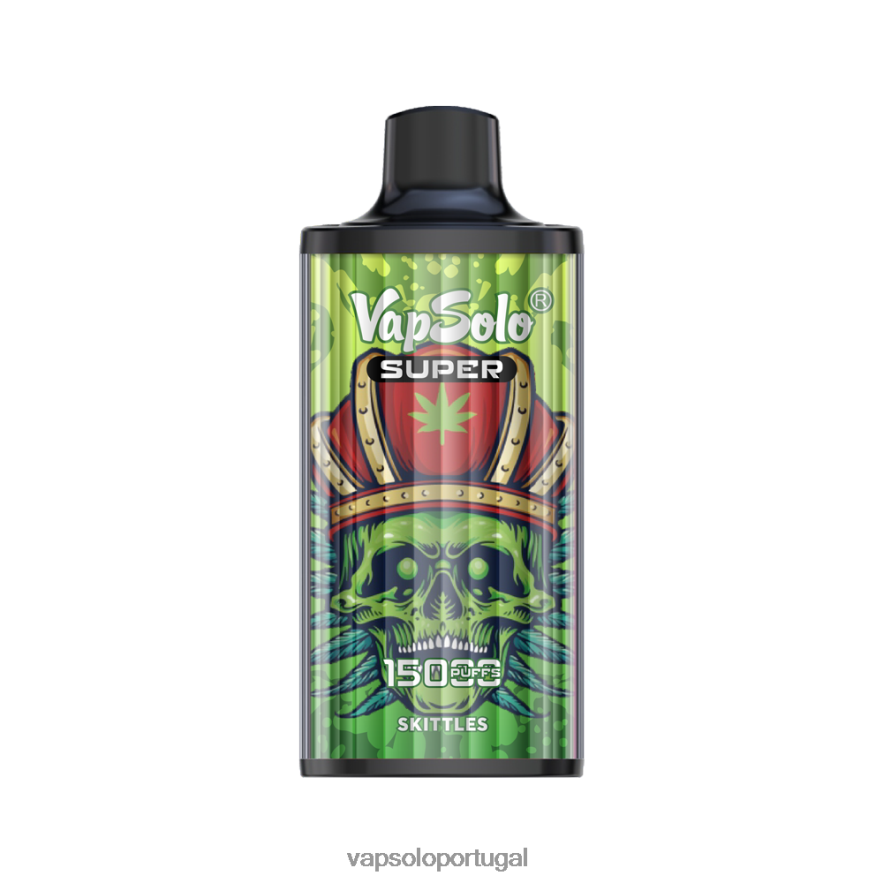 VapSolo SUPER vaporizador descartável skittles V6082021 - Vapsolo Nicotina