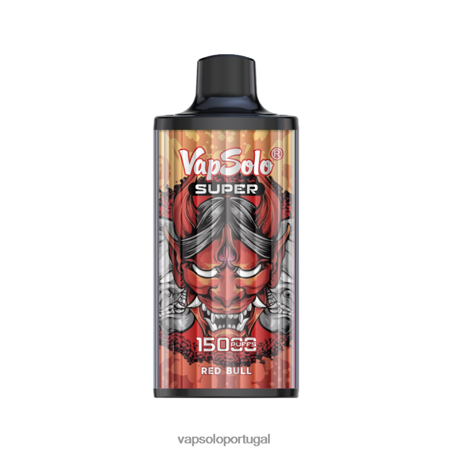 VapSolo SUPER vaporizador descartável touro vermelho V6082020 - Vapsolo Sabores